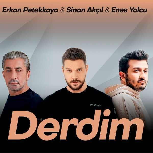 Обложка: Sinan Akçıl feat. Erkan Petekkaya, Enes Yolcu - Derdim