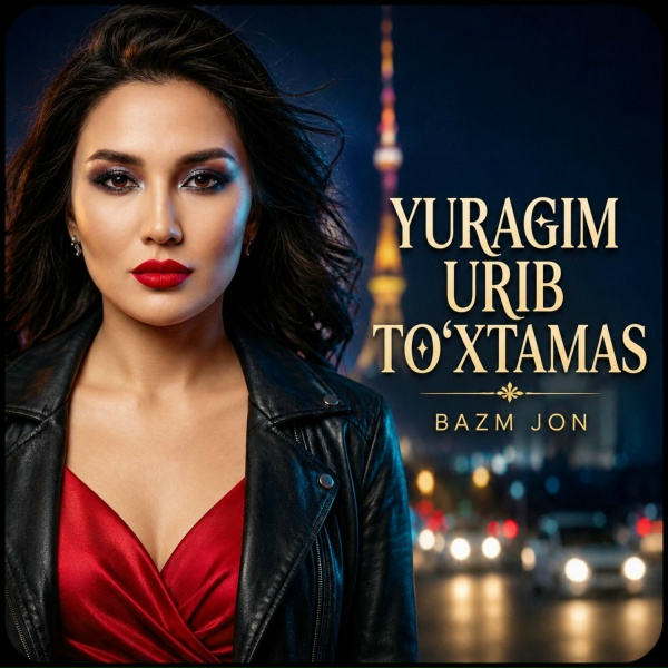 Обложка: Bazm Jon - Yuragim urib, To‘xtamas
