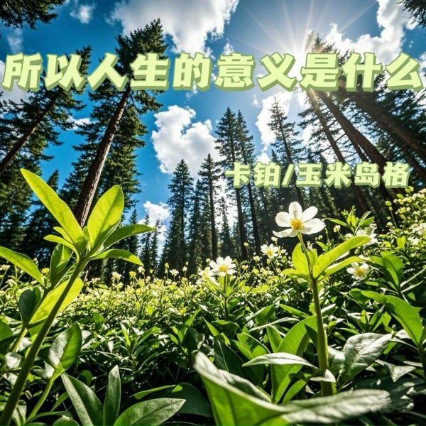 Обложка: 卡铂, 玉米岛格 - 所以人生的意义是什么