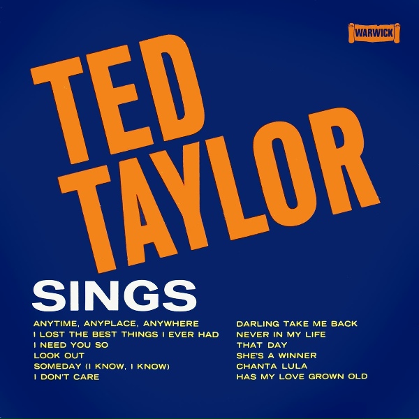 Обложка: Ted Taylor - Never in My Life