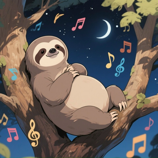 Обложка: 树懒慢调吟游者 - 舒缓疲惫睡眠音符